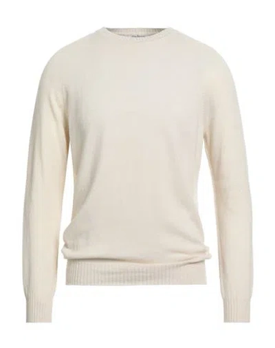 Phil Petter Man Sweater Ivory Size L Cashmere, Silk