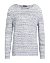 Phil Petter Man Sweater Light Grey Size Xxl Viscose, Polyester, Cotton In Grey