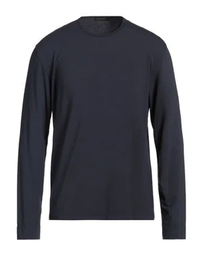 Phil Petter Man T-shirt Navy Size Xl Viscose, Elastane
