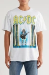 Philcos Ac/dc Who Made Graphic T-shirt In White