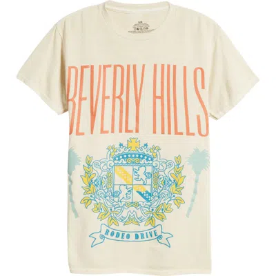 Philcos Beverly Hills Graphic T-shirt In Natural Pigment