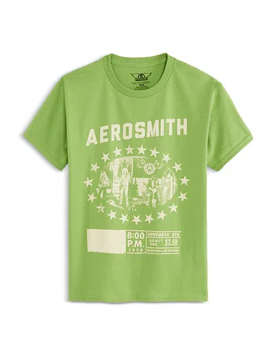 Philcos Boys' Aerosmith Rock Out Tee - Big Kid In Green