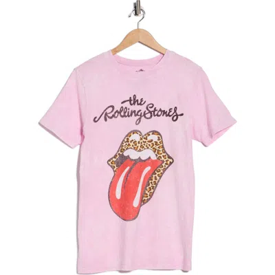 Philcos Cheetah Graphic T-shirt In Pink