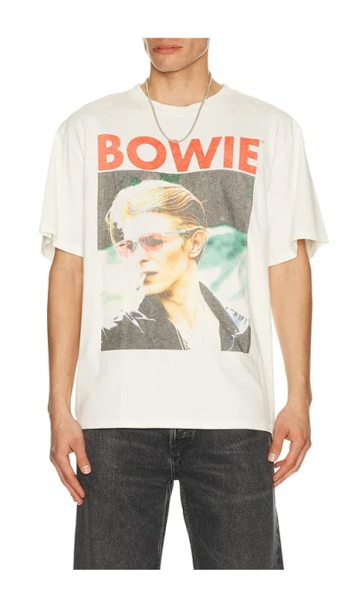 Philcos David Bowie Smoking Tee In Neutral