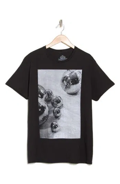 Philcos Disco Balls Graphic T-shirt In Black