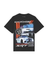 Philcos Dodge Rule Of The Road Boxy Tee In Black