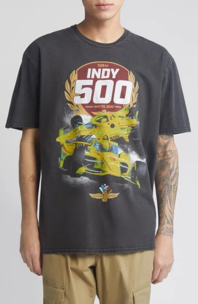 Philcos Indy 500® Cotton Graphic T-shirt In Black Pigment