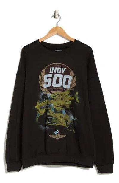 Philcos Indy 500 Racing Graphic Sweatshirt In Black