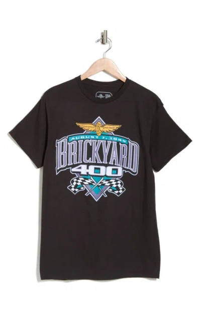 Philcos Indy Brickyard 400 Cotton Graphic T-shirt In Black