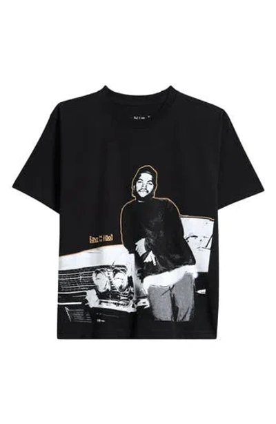 Philcos Kids' Boyz N The Hood Car Cotton Graphic T-shirt In Black
