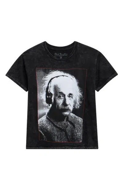 Philcos Kids' Einstein Music Graphic T-shirt In Black