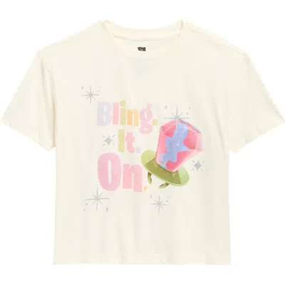 Philcos Kids' Ring Pop Graphic T-shirt In White