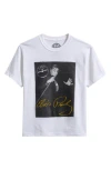 Philcos Kids' Sun Records Elvis Cotton Graphic T-shirt In White