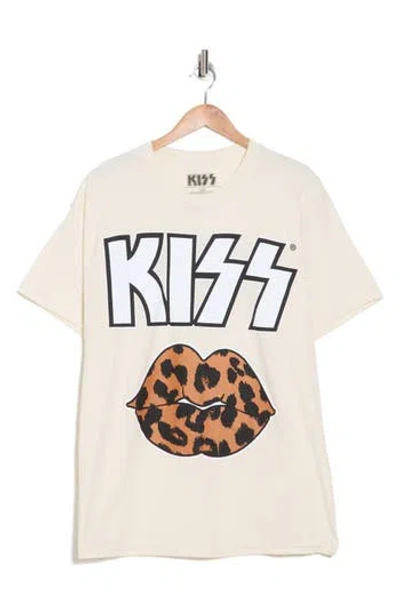 Philcos Kiss Lips Graphic T-shirt In Natural