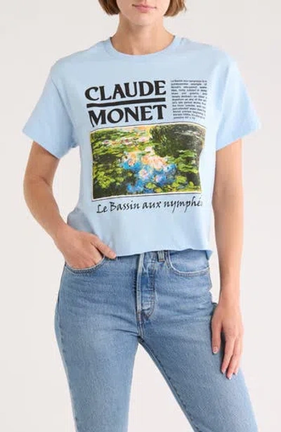 Philcos Le Bassin Aux Nympheas Crop Graphic T-shirt