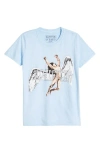 PHILCOS PHILCOS LED ZEPPELIN ANGEL WING RELAXED GRAPHIC T-SHIRT