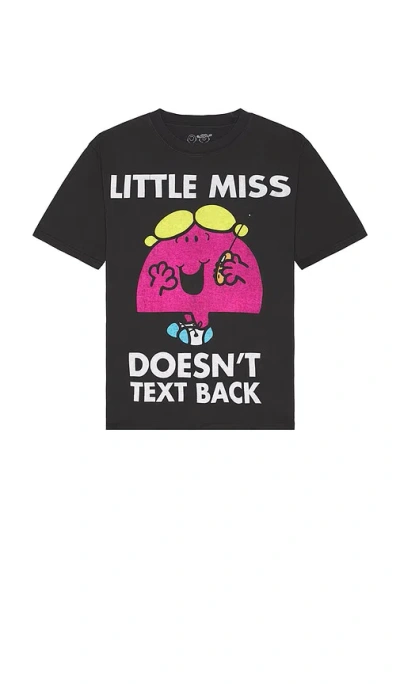 Philcos Little Miss Doesn't Text Back Tee In Black