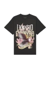 Philcos Lynyrd Skynyrd Free Bird Boxy Tee In Black