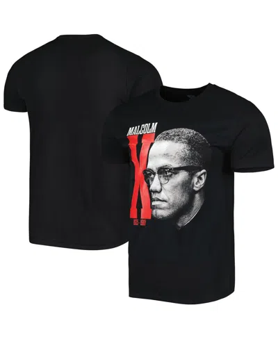 Philcos Men's And Women's Black Malcolm X Graphic T-shirt