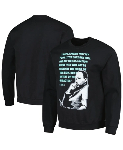 Philcos Men's And Women's Martin Luther King Jr. Black Graphic Pullover Sweatshirt