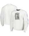 PHILCOS MEN'S AND WOMEN'S MARTIN LUTHER KING JR. WHITE GRAPHIC PULLOVER SWEATSHIRT