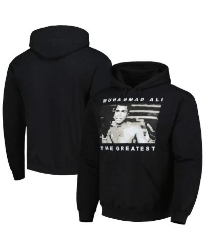 Philcos Men's And Women's Muhammad Ali Black Graphic Pullover Hoodie