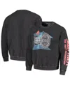 Philcos Men's Black Distressed Star Trek: The Next Generation Uss Enterprise-d Graphic Pullover Sweatshirt In Black