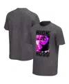Philcos Men's Black Rick Ross Smoking Washed Graphic T-shirt In Black