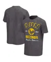 Philcos Men's Black Sun Records Washed Graphic T-shirt In Black