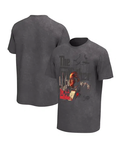 Philcos Men's Black The Godfather Graphic T-shirt