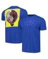 Philcos Men's Blue Distressed A Tribe Called Quest Washed Graphic T-shirt In Blue