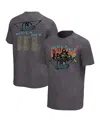 Philcos Men's Charcoal Aerosmith 1976/77 U.s. Tour Washed Graphic T-shirt In Charcoal
