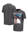 Philcos Men's Charcoal Rick Ross Collage Washed Graphic T-shirt In Charcoal