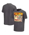Philcos Men's Charcoal Zz Top Mescalero Washed Graphic T-shirt In Charcoal