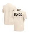 Philcos Men's Tan Ac, Dc Est. 1973 Washed Graphic T-shirt In Tan