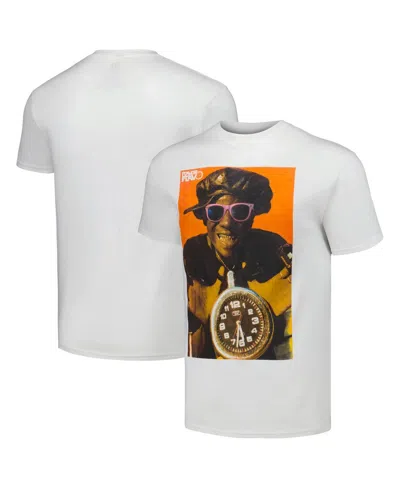 Philcos Men's White 50th Anniversary Of Hip Hop Flavor Fav Graphic T-shirt