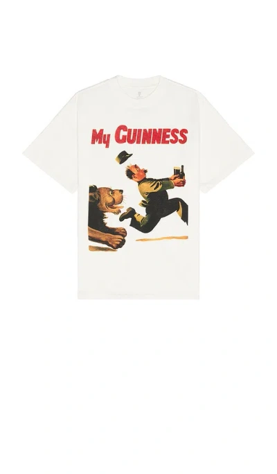 Philcos My Goodness My Guinness Boxy Tee In Cream Pigment