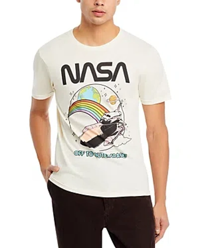 Philcos Nasa Outer Space Graphic Tee In Natural