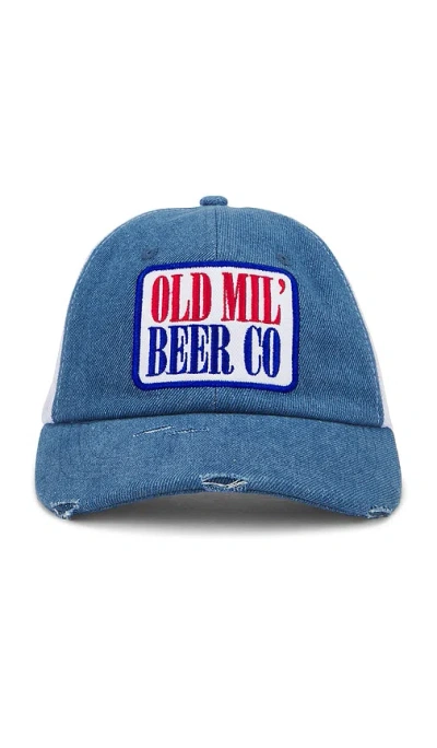 Philcos Old Mil' Beer Co Hat In Blue