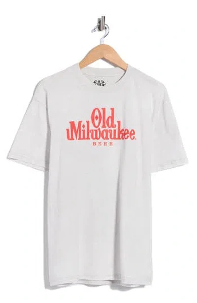 Philcos Old Milwaukee Pop Graphic Tee In Gray