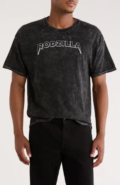 Philcos Rodman Rodzilla Graphic T-shirt In Black