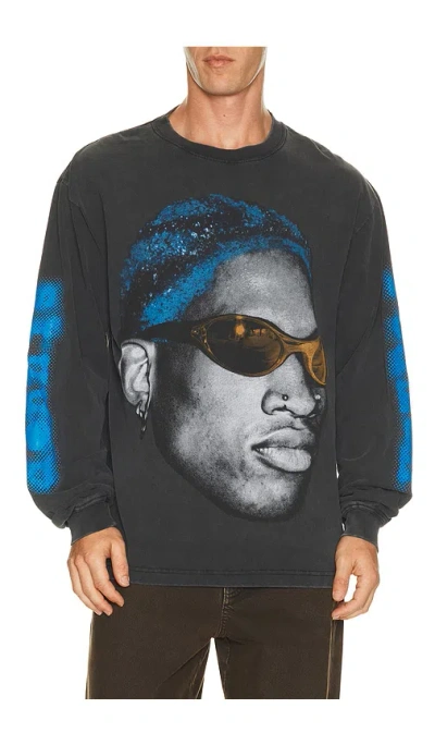 Philcos Rodman Shades Long Sleeve Tee In Black
