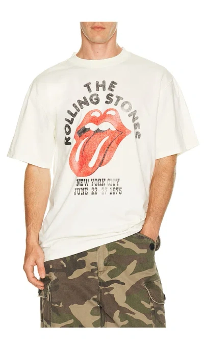 Philcos Rolling Stones Tour Of The Americas Tee In White