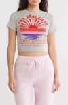 Philcos San Francisco Rodeo Beach Graphic T-shirt In Heather Grey