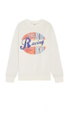 Philcos Shelby Racing Sweatshirt In White