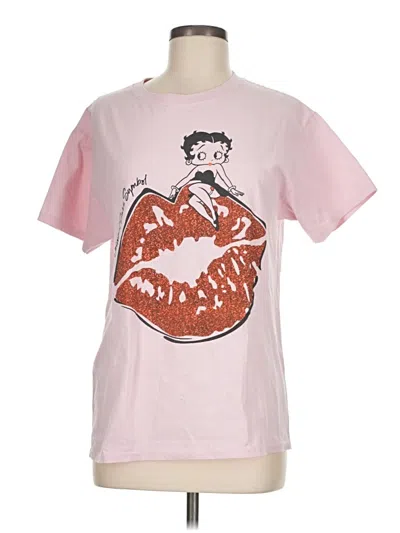 Pre-owned Philcos Short Sleeve T-shirt In Pink