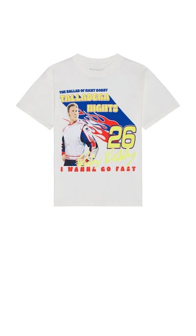 Philcos Talladega Nights Go Fast Tee In White