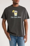 Philcos The Last Shot Graphic T-shirt In Black Pigment