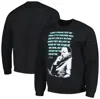 PHILCOS UNISEX MARTIN LUTHER KING JR. BLACK GRAPHIC PULLOVER SWEATSHIRT