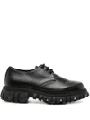 Phileo 005 "black" Derby Shoes In Black